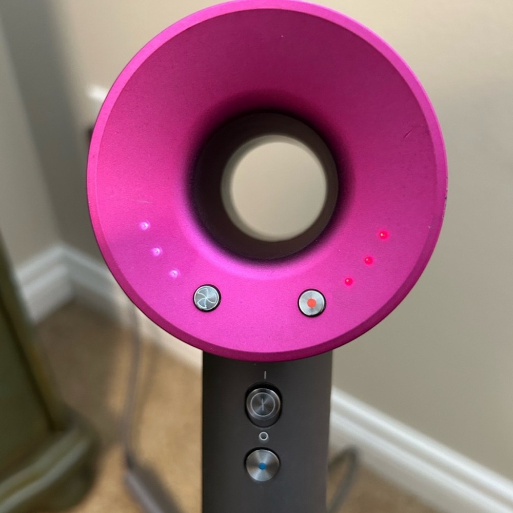 Dyson Supersonic Hair Dryer in Pink and Gray